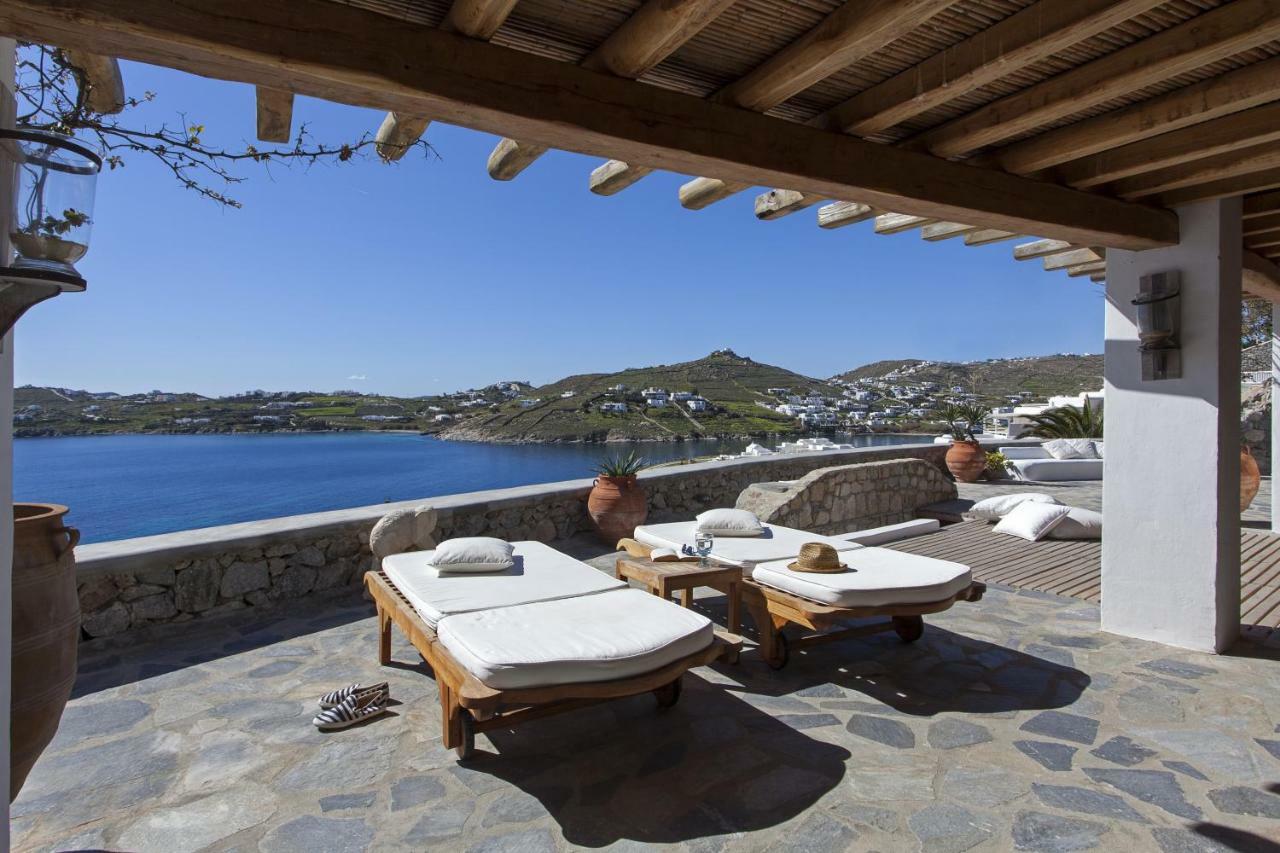 Beachfront Mykonos Guest House Ornos  Exteriör bild