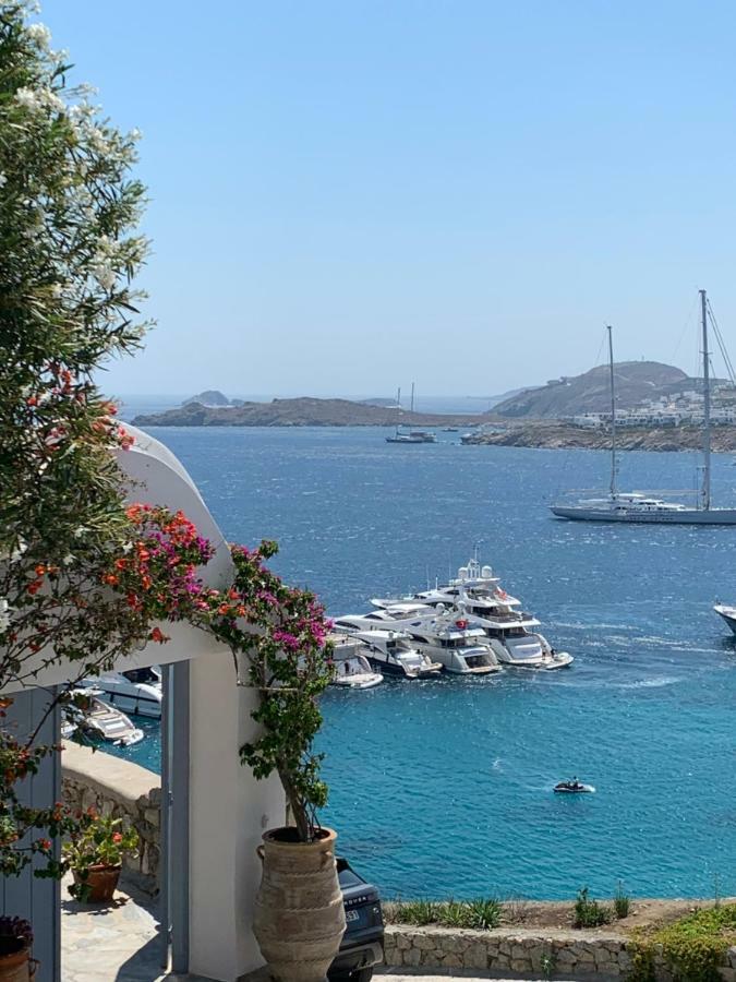 Beachfront Mykonos Guest House Ornos  Exteriör bild